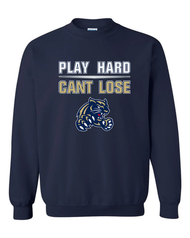 Sweet Home Panthers Play Hard, Can't Lose Men's Sweatshirt