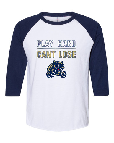 Sweet Home Panthers Play Hard, Can't Lose Men's Baseball T-Shirt