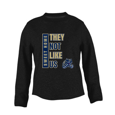 Sweet Home Panthers They Not Like Us #1 Women's Sweatshirt