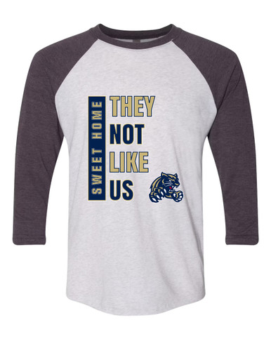 Sweet Home Panthers They Not Like Us #1 Men's Baseball T-Shirt