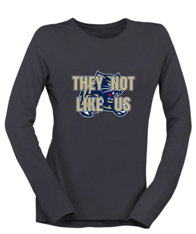 Sweet Home Panthers They Not Like Us #2 Women's LS T-Shirt