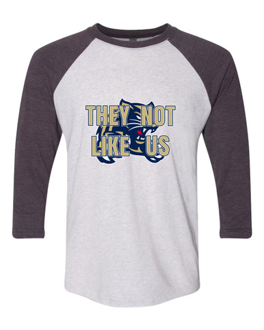 Sweet Home Panthers They Not Like Us #2 Women's Baseball T-Shirt