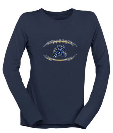 Sweet Home Panthers Football #3 Women's LS T-Shirt