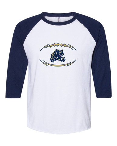 Sweet Home Panthers Football #3 Women's Baseball T-Shirt