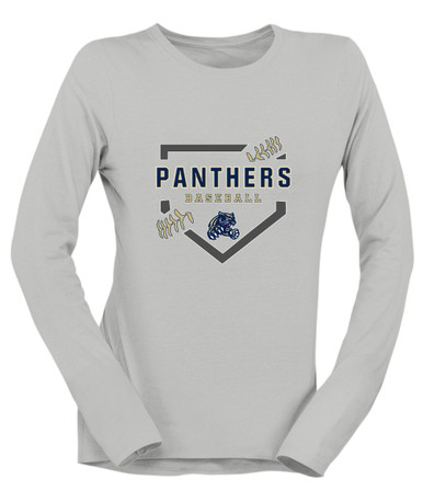 Sweet Home Panthers Baseball #2 Women's Premium LS T-Shirt