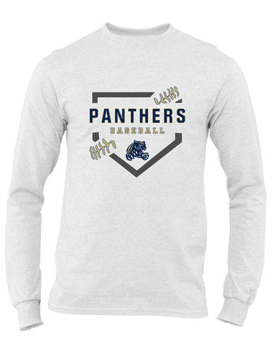Sweet Home Panthers Baseball #2 Men's LS T-Shirt