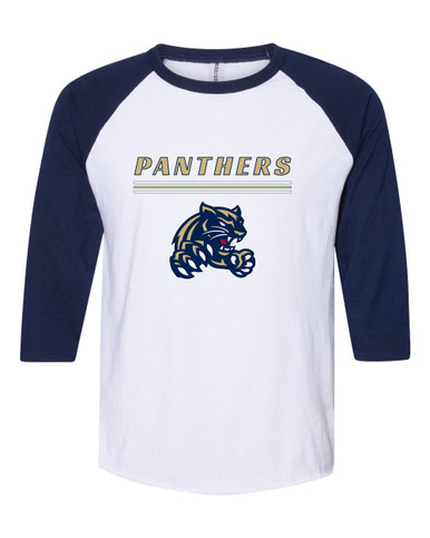 Sweet Home Panthers Mascot #8 Women's Baseball T-Shirt