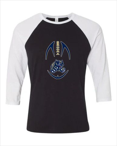 Sweet Home Panthers Football #4 Women's Baseball T-Shirt