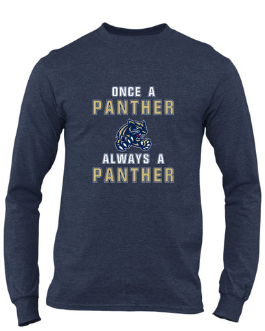 Sweet Home Panthers Once A Men's LS T-Shirt