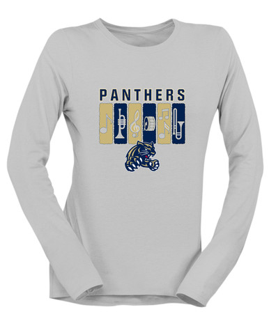 Sweet Home Panthers Band # 2 Women's LS T-Shirt