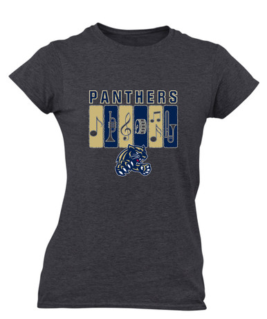 Sweet Home Panthers Band # 2 Women's SS T-Shirt