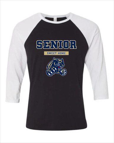 Sweet Home Panthers Senior #2 Men's Baseball T-Shirt