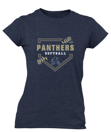 Sweet Home Panthers Softball #2 Women's Premium SS T-Shirt