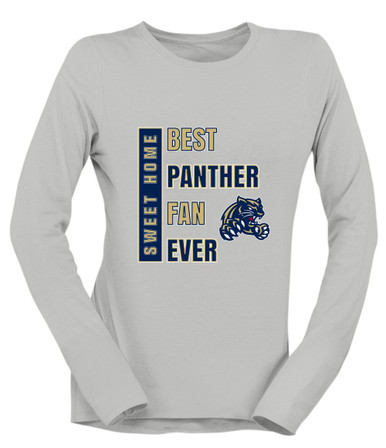 Sweet Home Panthers Best Panther Fan Women's Premium LS T-Shirt