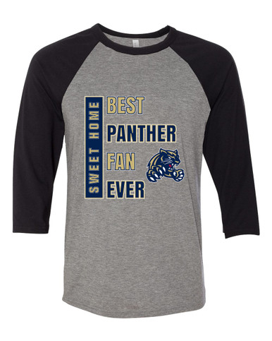 Sweet Home Panthers Best Panther Fan Women's Baseball T-Shirt