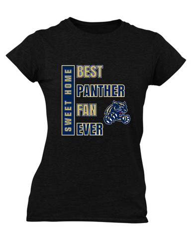 Sweet Home Panthers Best Panther Fan Women's SS T-Shirt