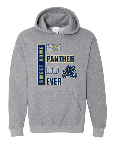 Sweet Home Panthers Best Panther Dad Men's Hoodie