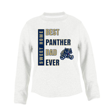 Sweet Home Panthers Best Panther Dad Men's Sweatshirt