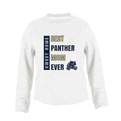 Sweet Home Panthers Best Panther Mom Women's Sweatshirt