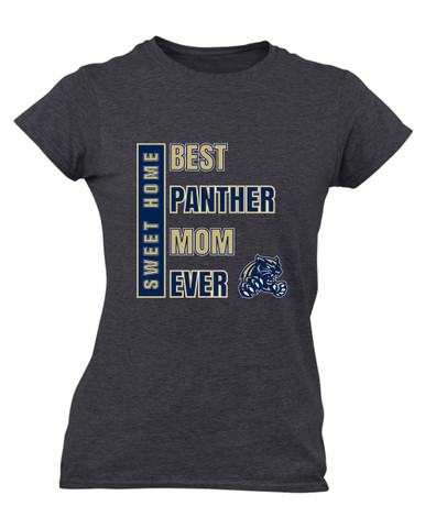 Sweet Home Panthers Best Panther Mom Women's SS T-Shirt