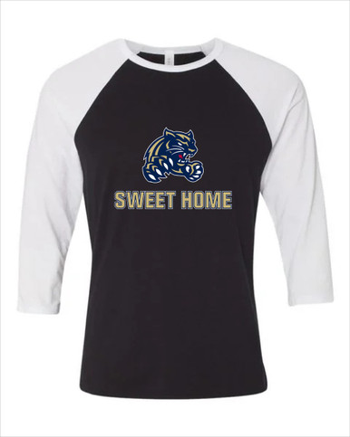 Sweet Home Panthers Mascot #2 Women's Baseball T-Shirt