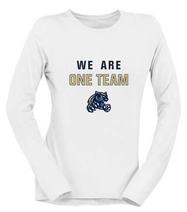 Sweet Home Panthers We Are One Team Women's LS T-Shirt
