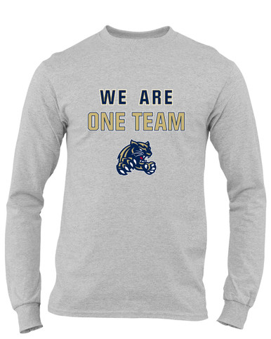 Sweet Home Panthers We Are One Team Men's LS T-Shirt