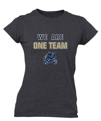 Sweet Home Panthers We Are One Team Women's Premium SS T-Shirt