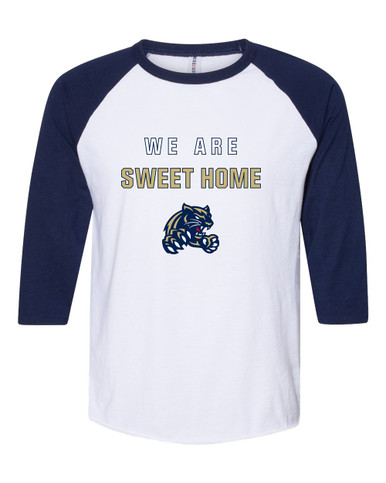 Sweet Home Panthers We Are Women's Baseball T-Shirt