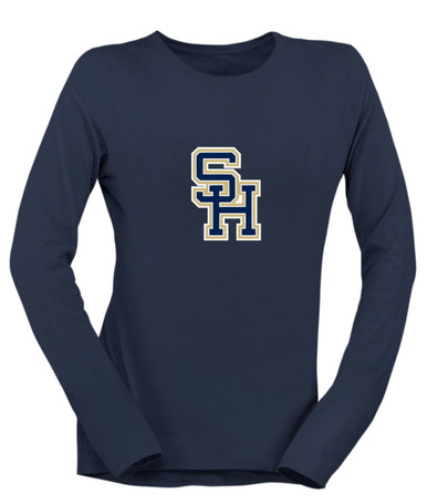Sweet Home Panthers SH Script Mascot #1 Women's LS T-Shirt