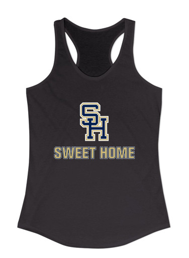 Sweet Home Panthers SH Script Mascot #2 Women's Tank Top