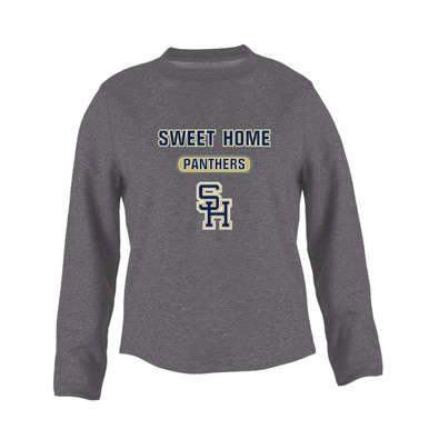 Sweet Home Panthers SH Script Mascot #3 Women's Sweatshirt