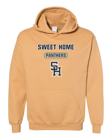 Sweet Home Panthers SH Script Mascot #3 Men's Hoodie
