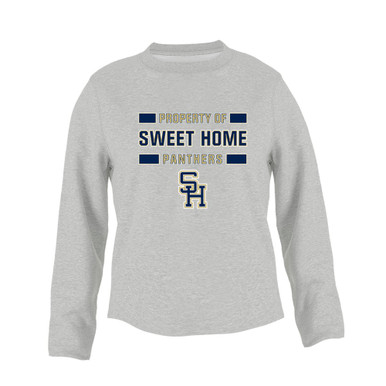 Sweet Home Panthers SH Script Property Of Women's Sweatshirt