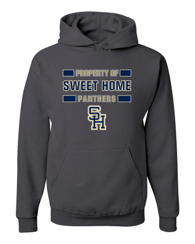 Sweet Home Panthers SH Script Property Of Men's Premium Hoodie