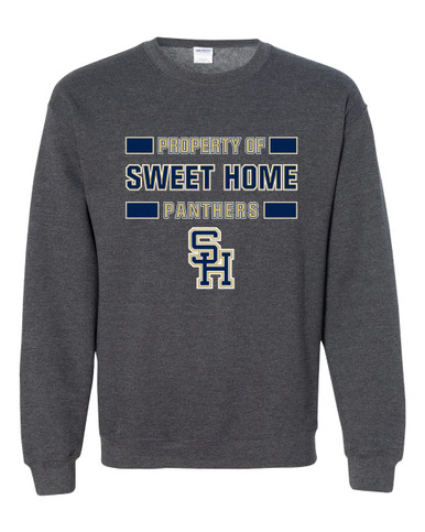 Sweet Home Panthers SH Script Property Of Men's Sweatshirt