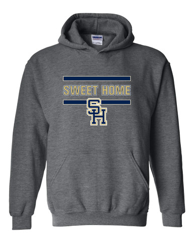 Sweet Home Panthers SH Script Mascot #4 Men's Hoodie