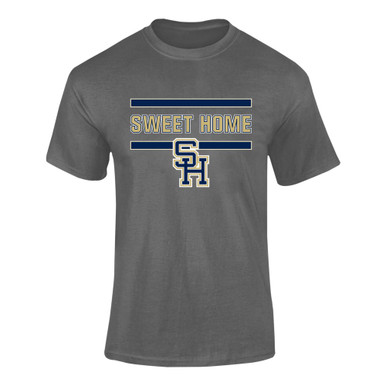 Sweet Home Panthers SH Script Mascot #4 Men's SS T-Shirt