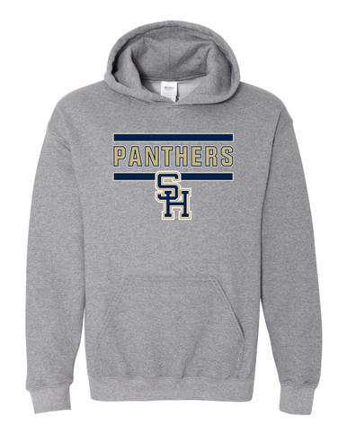 Sweet Home Panthers SH Script Mascot #5 Men's Hoodie