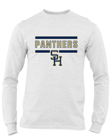 Sweet Home Panthers SH Script Mascot #5 Men's Premium LS T-Shirt
