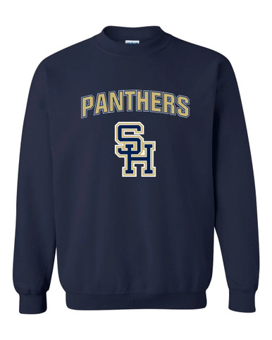Sweet Home Panthers SH Script Mascot #6 Men's Sweatshirt