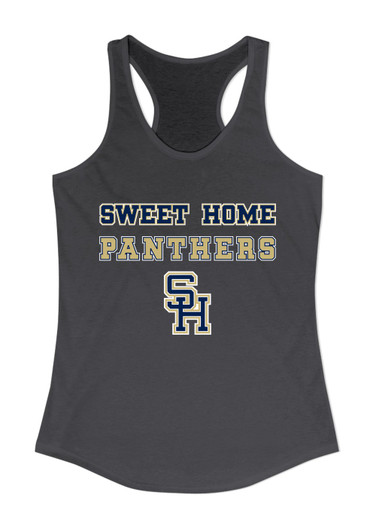 Sweet Home Panthers SH Script Spirit Women's Tank Top