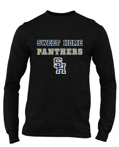 Sweet Home Panthers SH Script Spirit Men's Premium LS T-Shirt