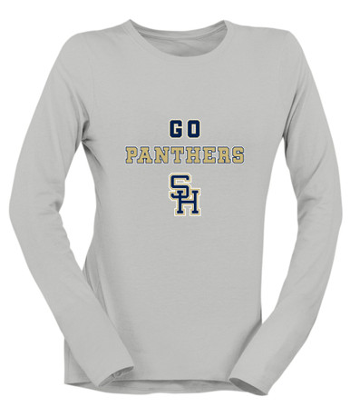 Sweet Home Panthers SH Script Go Team Women's Premium LS T-Shirt