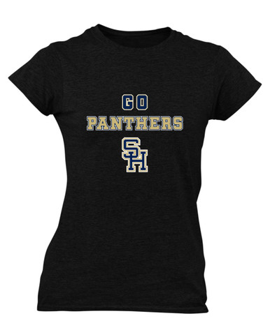 Sweet Home Panthers SH Script Go Team Women's SS T-Shirt