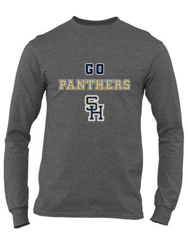Sweet Home Panthers SH Script Go Team Men's LS T-Shirt