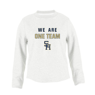 Sweet Home Panthers SH Script We Are One Team Women's Sweatshirt