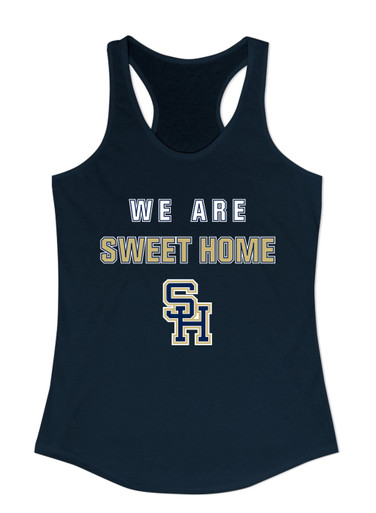 Sweet Home Panthers SH Script We Are Women's Tank Top