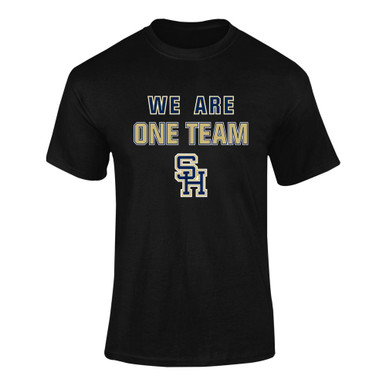 Sweet Home Panthers SH Script We Are One Team Men's SS T-Shirt