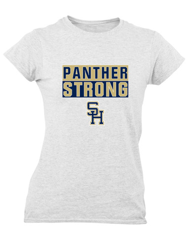 Sweet Home Panthers SH Script Strong #1 Women's SS T-Shirt